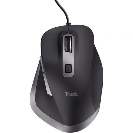 Trust Fyda Ratón Ergonómico Negro 5000 DPI Trust Fyda Ratón Ergonómico Negro 5000 DPI